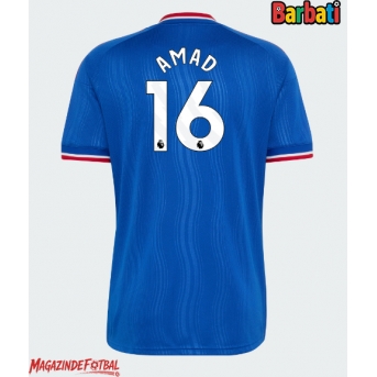 Manchester United Amad Diallo #16 Tricou Fotbal Replică 2026-27 Barbati Deplasare